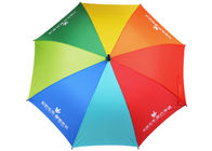 من السهل حمل مظلة قوس قزح للغولف ، مظلة غولف واقية من العاصفة لأعمال السفر المزود