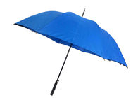 المظلة الزرقاء المفتوحة التلقائية ، مظلة العصا الصلبة إيفا مقبض مستقيم المزود