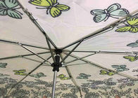مظلة مطوية متينة ، مظلة غولف قابلة للطي بوليستر مقاوم للماء المزود