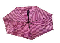 مظلة قابلة للطي من Oem ، مظلات معدنية قابلة للطي مع عمود من الألياف الزجاجية المزود