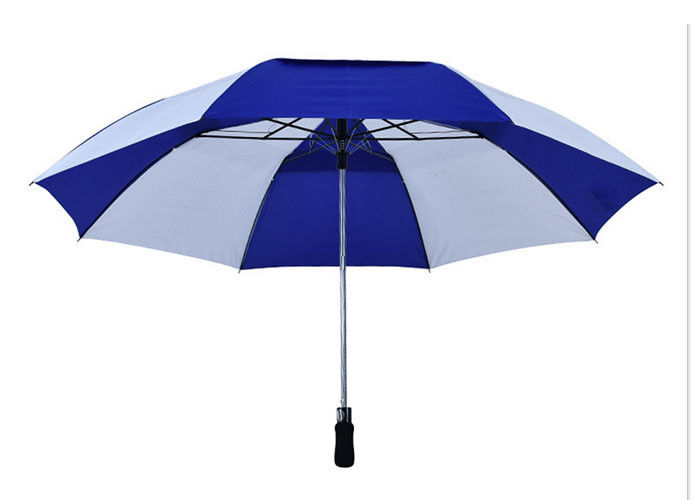 مظلة غولف مدمجة طويلة ضد الصدأ والدليل على فتح تلقائي سلس مع حماية الأشعة فوق البنفسجية المزود
